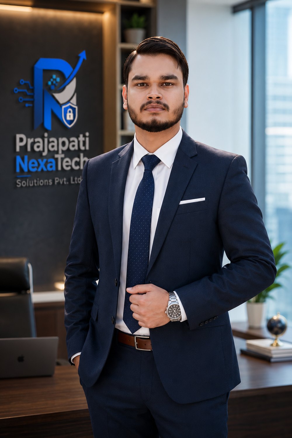 Ravi Prajapati Founder portrait